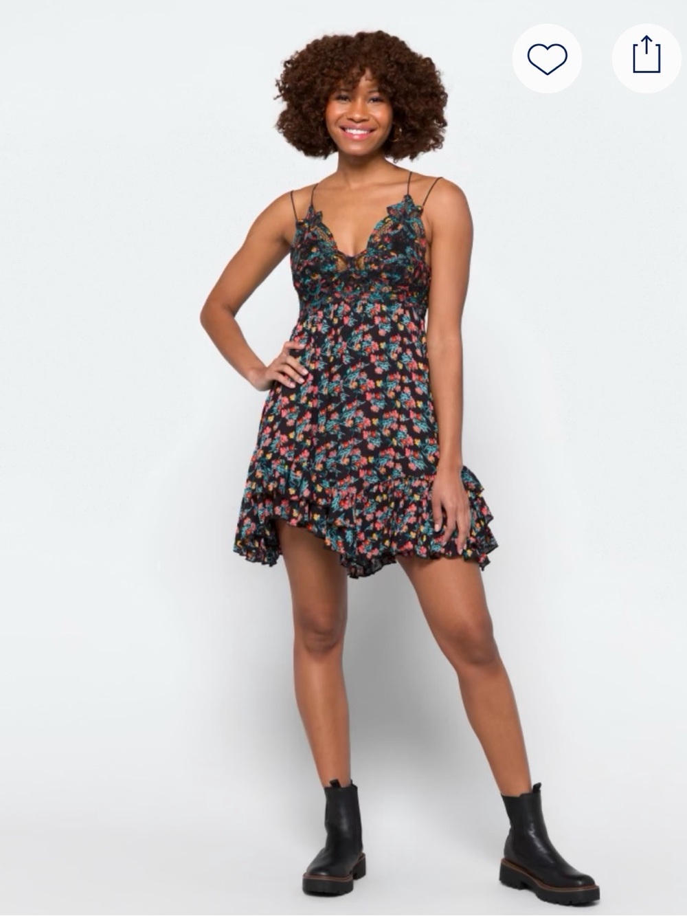 Free People Adella Slip Dress